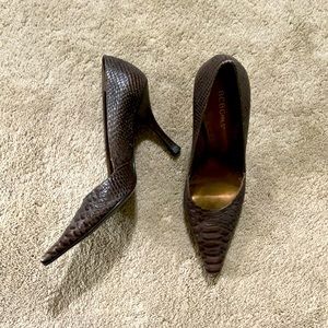 BCBGIRLS Brown Heels